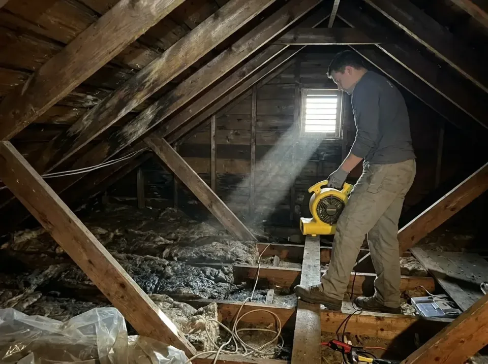 attic-water-damage-drying-proc-007 — frequently asked questions, Emergency Water Extraction & 24/7 Flood Response in East Fl…